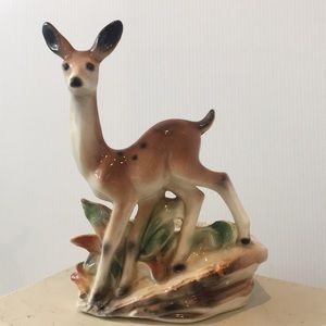 Vintage deer planter Lane & co. California Pottery.